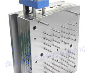 1 out of 32 silicone cold plate mold system